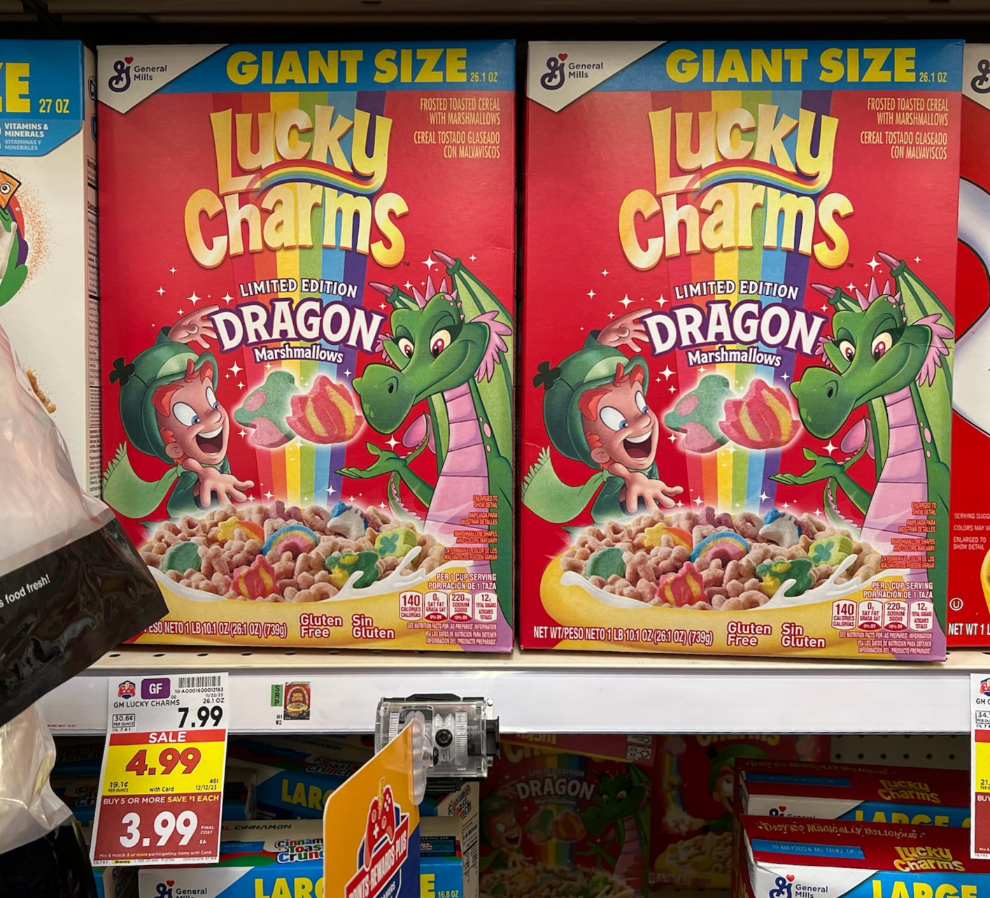 Giant Size Boxes Of General Mills Cereal As Low As $3.24 At Kroger