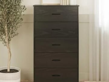 Mainstays Classic 5 Drawer Dresser