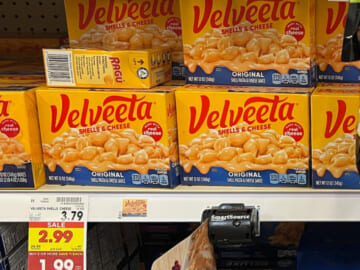 Velveeta Shells & Cheese As Low As $1.74 At Kroger