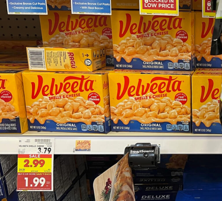 Velveeta Shells & Cheese As Low As $1.74 At Kroger
