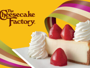 $65 in Cheesecake Factory Gift Cards for $50