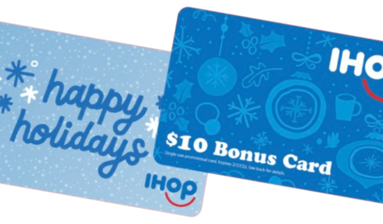 iHop Gift Cards: Spend $30, get extra $10 credit