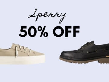 50% Off Sperry Shoes