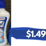 Lysol Laundry Sanitizer (reg. $9.29) at Walgreens for $1.49!