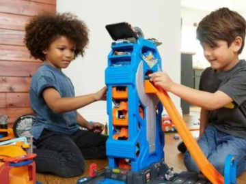 Hot Wheels Mega Garage Car Vehicle Playset w/ Storage for 35+ Vehicles $34.97 (Reg. $59)
