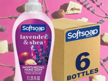 Softsoap 6-Pack Lavender & Shea Scent Liquid Hand Soap as low as $8.18 After Coupon (Reg. $17.94) + Free Shipping – $1.36/Bottle