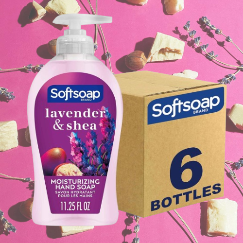 Softsoap 6-Pack Lavender & Shea Scent Liquid Hand Soap as low as $8.18 After Coupon (Reg. $17.94) + Free Shipping – $1.36/Bottle