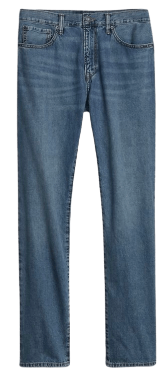 Gap Factory Men's Straight Jeans w/ Washwell for $16 + free shipping w/ $50