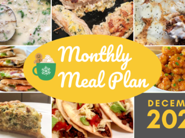 Southern Savers FREE December 2023 Monthly Meal Plan