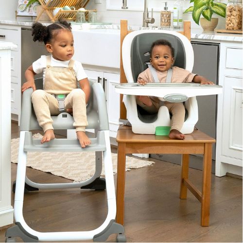 6-in-1 Ingenuity Full Course SmartClean Convertible High Chair (Slate) $70 Shipped Free (Reg. $100) – with 6 Modes & 2 Dishwasher Safe Trays