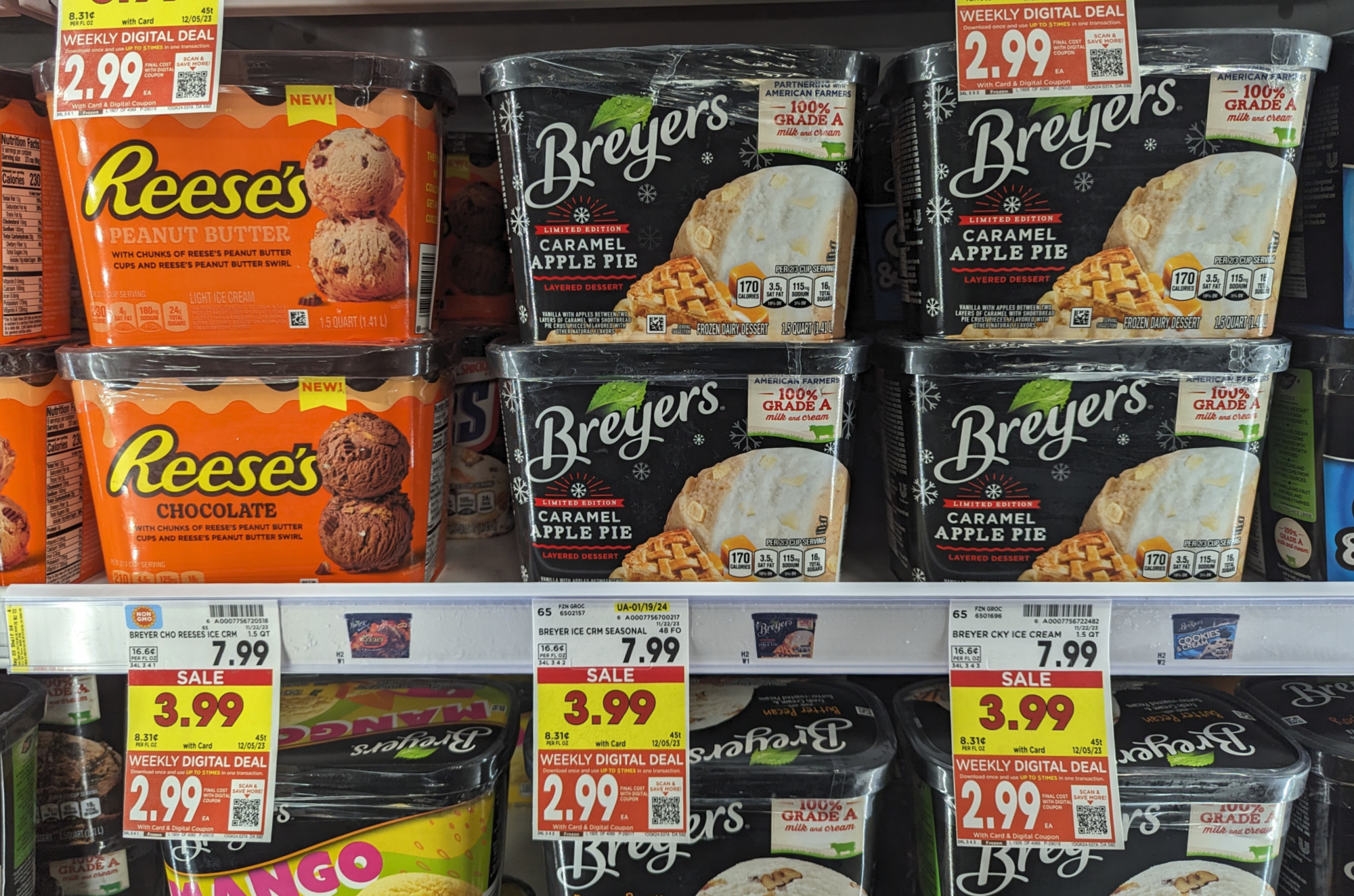 Breyers Ice Cream Only $2.99 At Kroger (Regular Price $7.99)