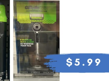 $5.99 GilletteLabs Razors & Shave Gel at Walgreens