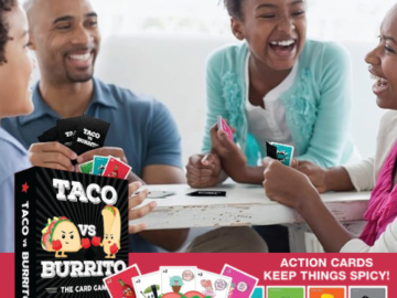Taco vs Burrito Card Game $13.99 After Coupon (Reg. $25) – 23.9K+ FAB Ratings!