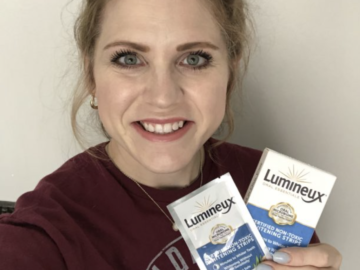 Get 40% Off My Favorite Lumineux Teeth Whitening Products Today {Early Black Friday Deal!}