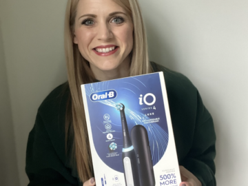 HOT Oral-B iO4 Luxe Electric Toothbrush Black Friday Deal!