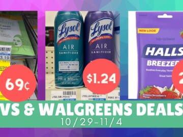 Video: Top CVS & Walgreens Deals 10/29-11/4