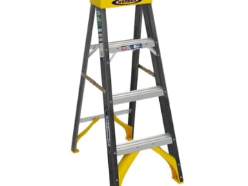Werner FS200 4-Foot Fiberglass Step Ladder for $25 + pickup