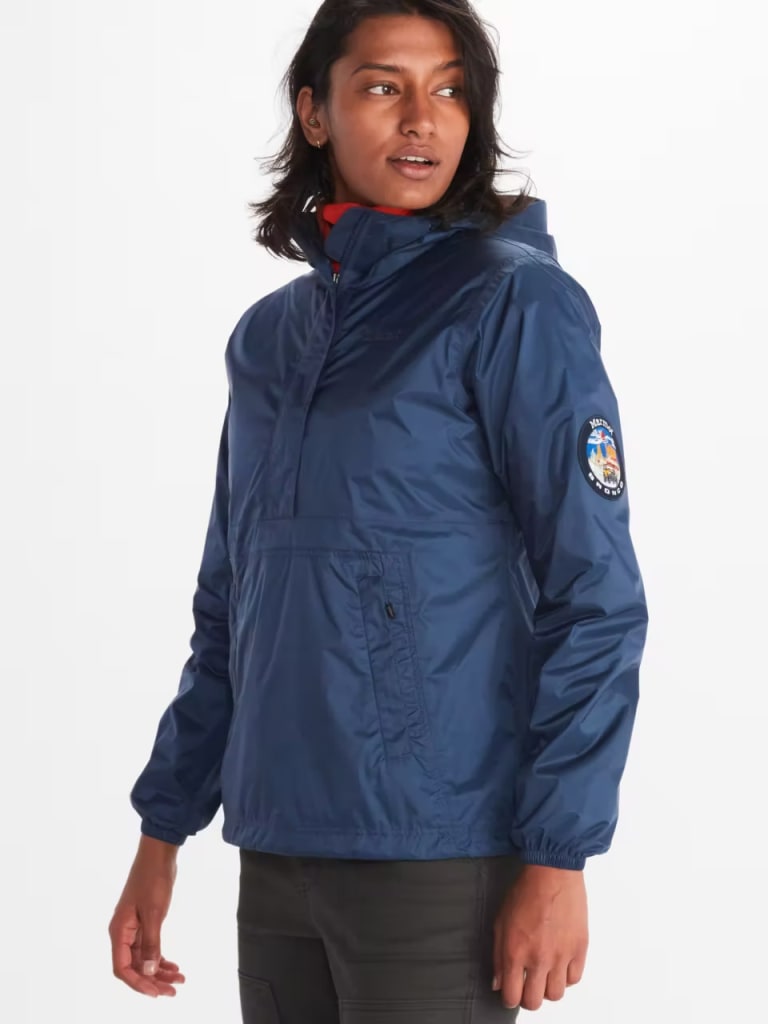 Marmot x Bronco Women's PreCip Eco Anorak for $22 + free shipping