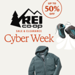REI’s Cyber Week Sale & Clearance Event is on! Save up to 50% – thru 12/4!