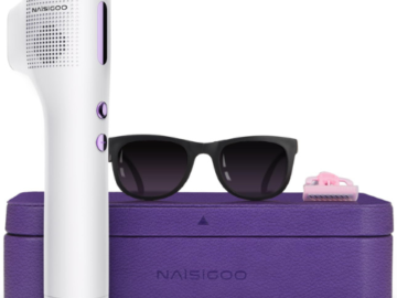 Say goodbye to traditional methods and embrace the effectiveness and convenience of this Hair Removal Device with Sapphire Ice for just $179.99 Shipped Free (Reg. $359.99)