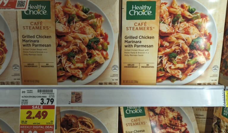 Healthy Choice Cafe Steamers As Low As $1.99 At Kroger