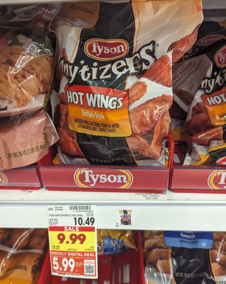 Stock Your Freezer With Tyson Chicken & Save At Kroger – Just $5.99