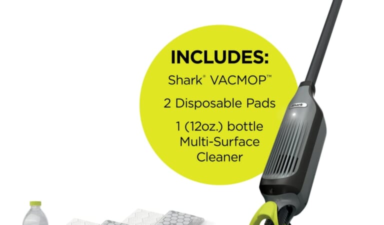 Shark Vacmop Cordless Hard Floor Vacuum Mop Kit for $49 + free shipping