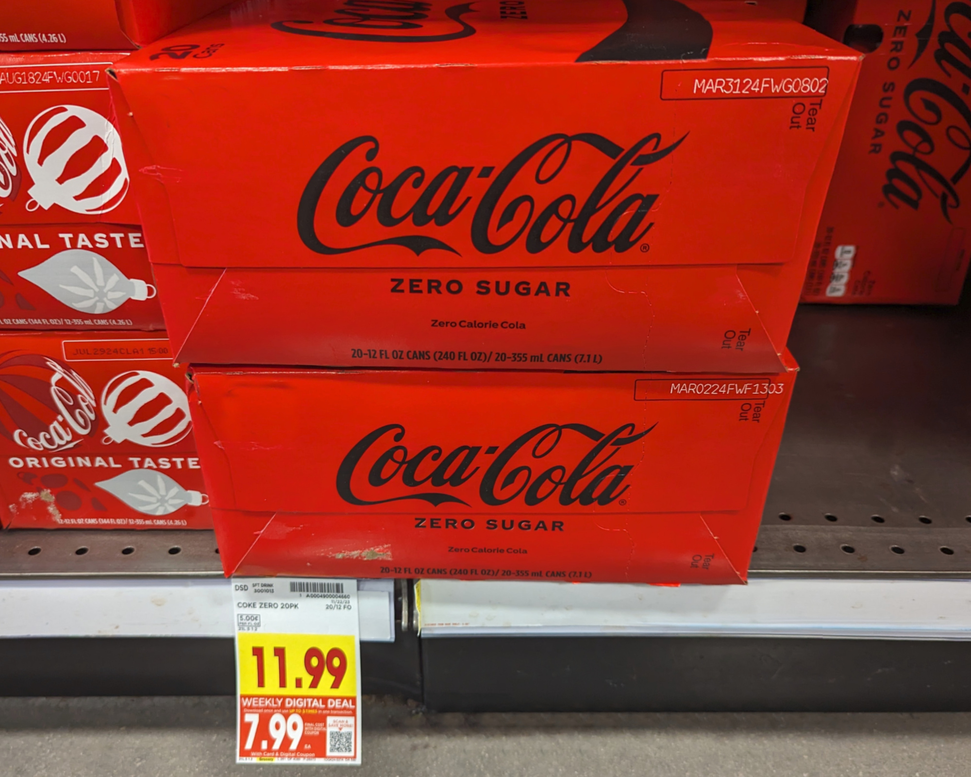 Get Pepsi or Coca-Cola 24-Packs For Just $7.99 At Kroger