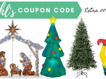 Kohl’s Code | 70% off Christmas Trees & Inflatables