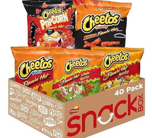 Cheetos Flamin’ Hot Variety Pack 40-Count only $14.52 shipped!