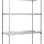 Ktaxon 5-Tier Wire Shelving Unit for $40 + free shipping
