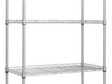 Ktaxon 5-Tier Wire Shelving Unit for $40 + free shipping