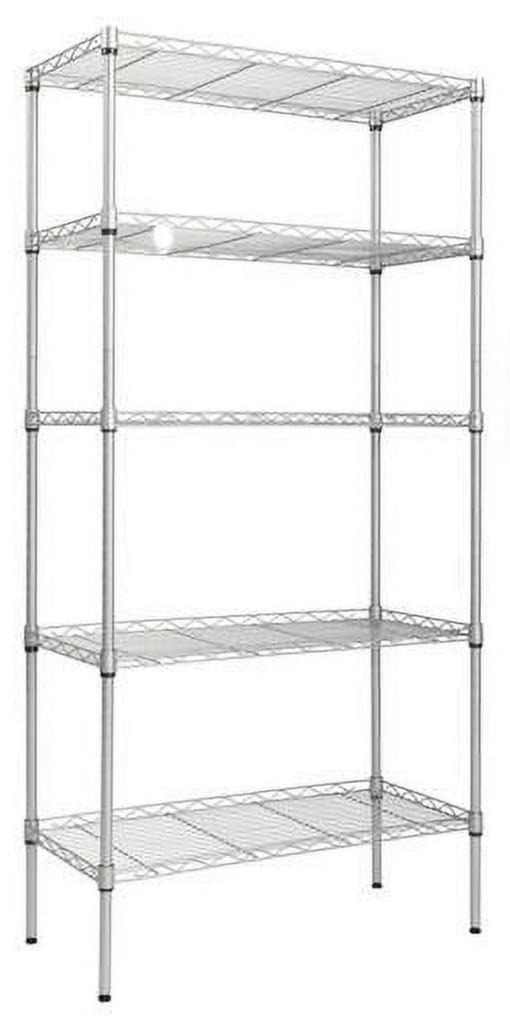 Ktaxon 5-Tier Wire Shelving Unit for $40 + free shipping