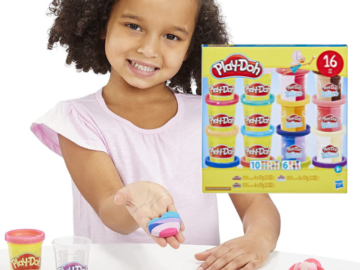 Play-Doh 16 Cans Sparkle and Scents Variety Pack + 4 Tools $6.39 (Reg. $11.99)