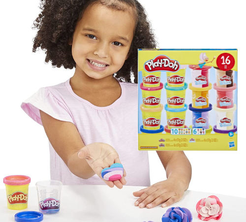 Play-Doh 16 Cans Sparkle and Scents Variety Pack + 4 Tools $6.39 (Reg. $11.99)