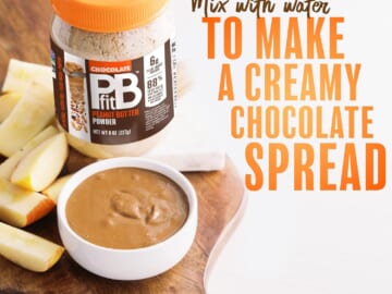 PBfit BetterBody Foods All-Natural Peanut Butter Powder, Chocolate, 8-Oz. as low as $5.69 After Coupon when you buy 4 (Reg. $10.34) + Free Shipping – Gluten-free, 6g of Protein per serving