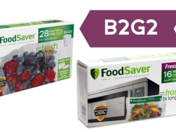 FoodSaver B2G2 Storage Rolls & Bags | Ends Today!