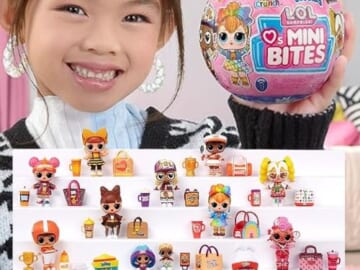 L.O.L. Surprise! LOL Surprise Loves Mini Bites Cereal Dolls with 7 Surprises $4.89 (Reg. $10) + More