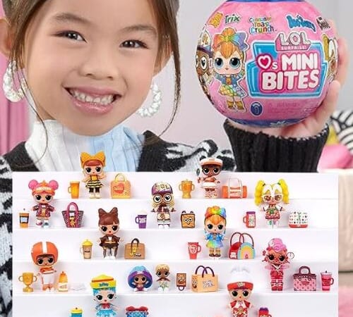 L.O.L. Surprise! LOL Surprise Loves Mini Bites Cereal Dolls with 7 Surprises $4.89 (Reg. $10) + More