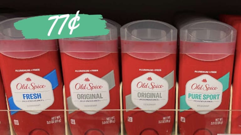 Get $18 of Old Spice Deodorant for Just $2.31!