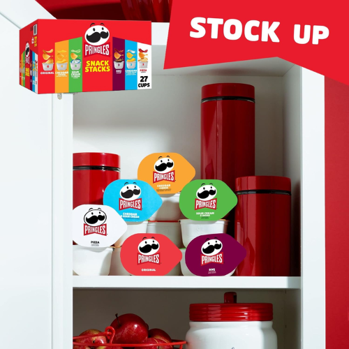 Pringles 27-Count Potato Crisps Chips Variety Pack as low as $11.03 Shipped Free (Reg. $15) – 41¢/Cup