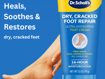 Dr. Sholl’s Dry, Cracked Foot Repair Ultra Hydring Foot Cream as low as $2.92 After Coupon (Reg. $7.18) + Free Shipping