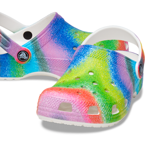 Crocs Classic Spray Dye Clog for Kids $18 (Reg. $44.99)