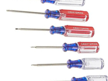 Craftsman Small Screwdriver 6-Piece Jeweler’s Set $6.98 (Reg. $9.70)