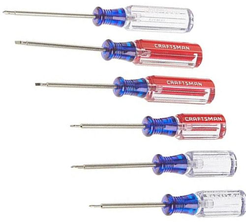 Craftsman Small Screwdriver 6-Piece Jeweler’s Set $6.98 (Reg. $9.70)