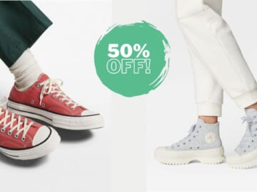50% off Converse Shoes & Bags | Ends Monday!