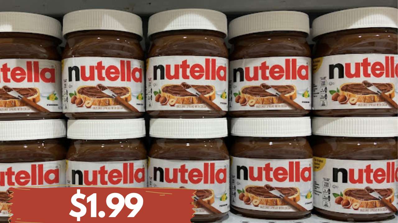Get Nutella Hazelnut Spread for Just $1.99 | Kroger Mega Deal