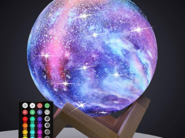 Moon 16 Color Galaxy Lamp $16.98 After Coupon (Reg. $24) – Going viral all over TIKTOK
