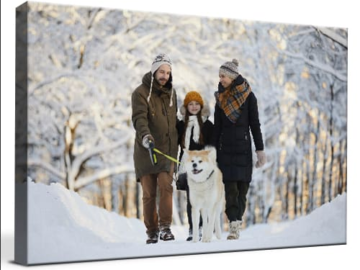 11" x 14" Canvas Print for $15 + free shipping