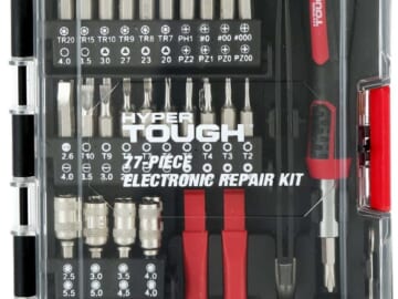 Hyper Tough 77-Piece Precision Tool Kit for $10 + free shipping w/ $35